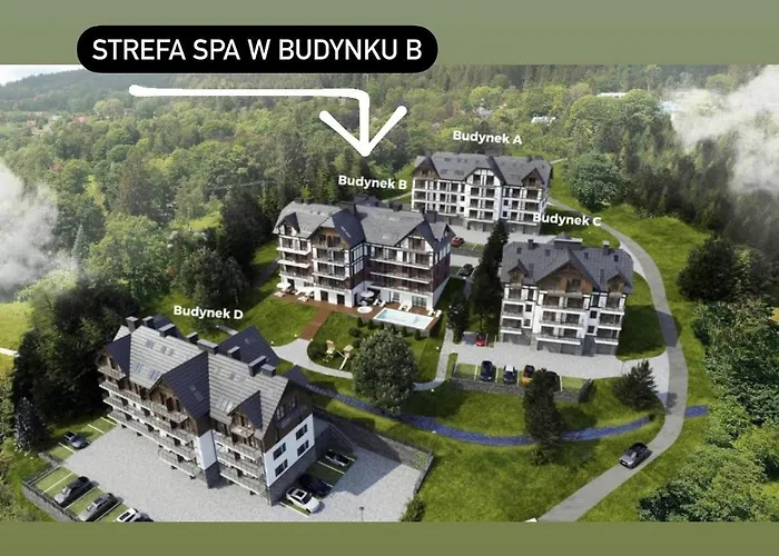 Apartament The View Dwupoziomowy Green Resort Z Basenem, Sauna, Jacuzzi - 5D Apartments